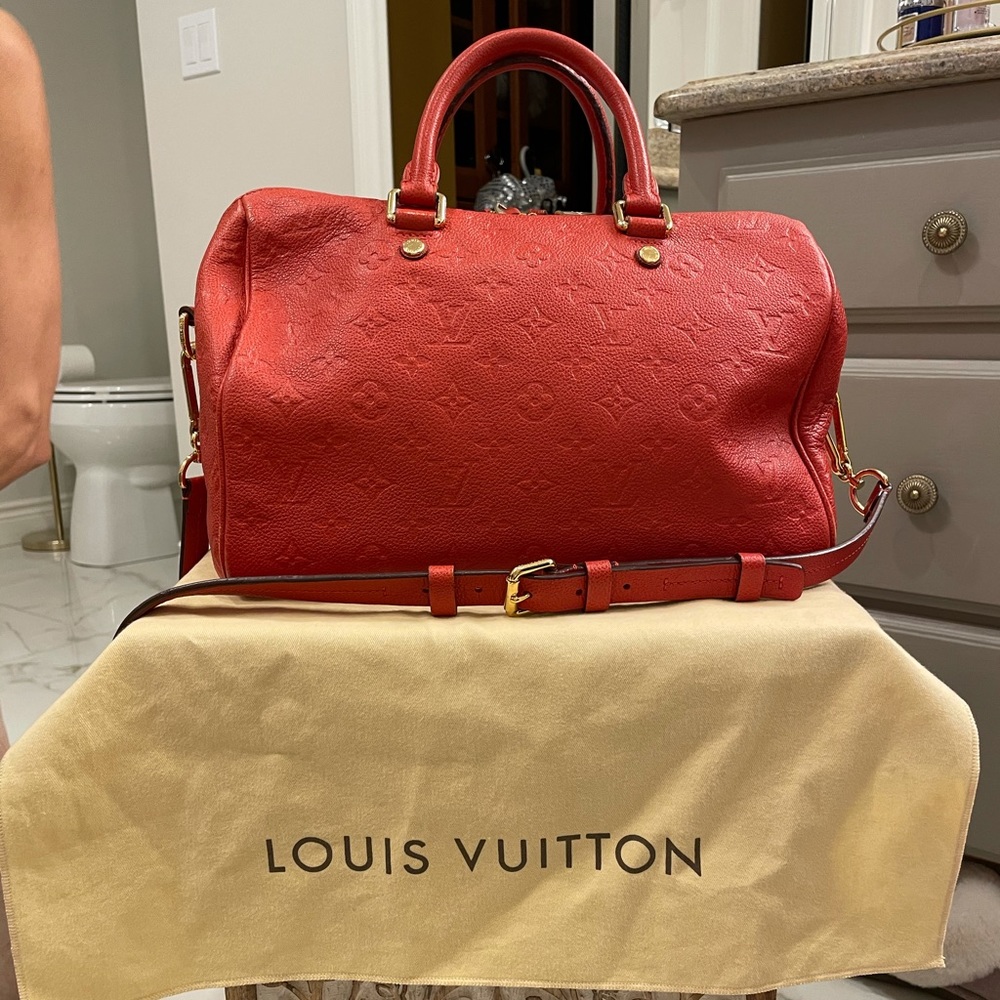 VINTAGE LOUIS VUITTON Monogram Speedy Purse - RARE